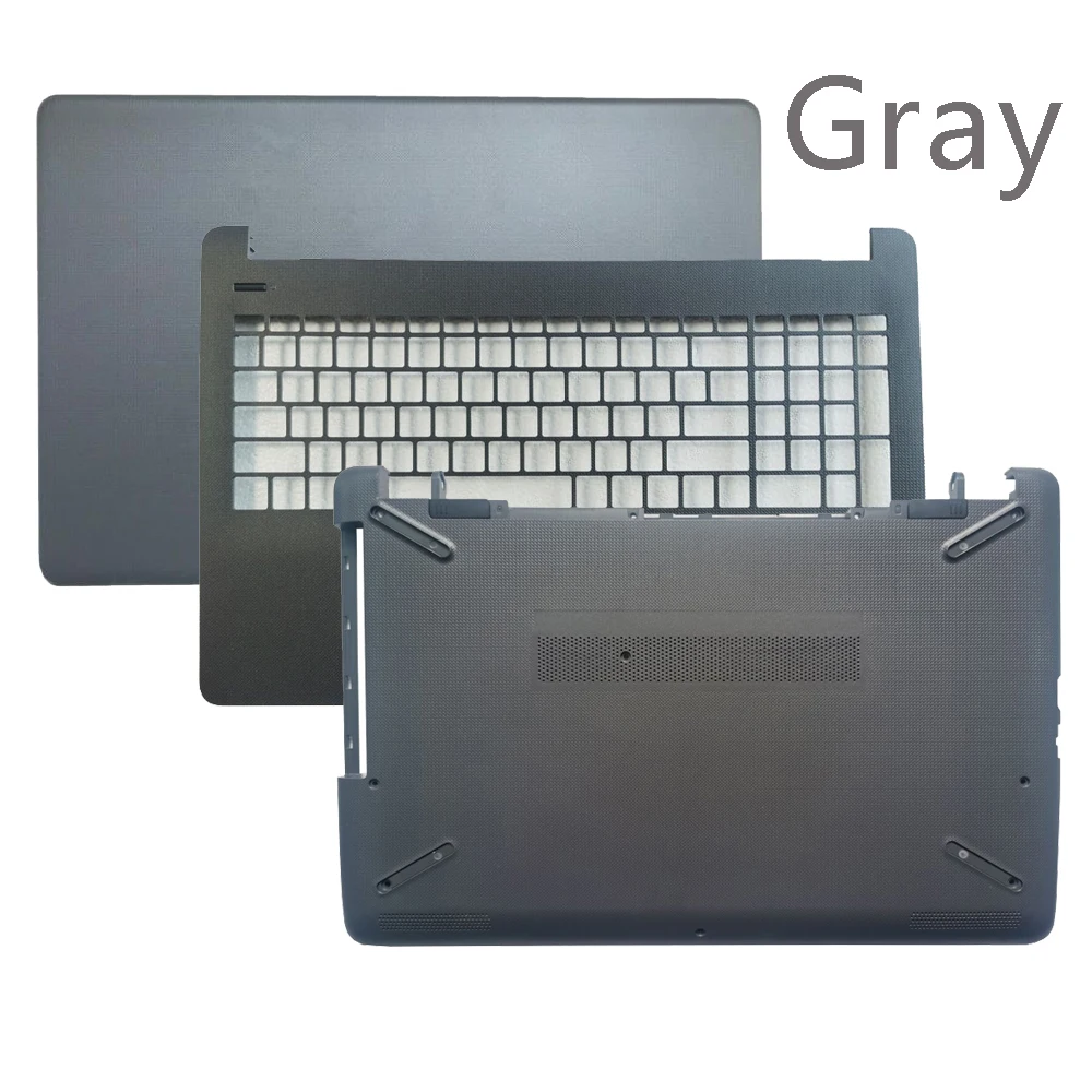 Nowa szara obudowa do 15-BS 15T-BS 15-BW 15Z-BW 250 255 G6 TPN-C129 130 LCD - tylna pokrywa/ramka/wspornik na nadgarstki/górna/dolna podstawa