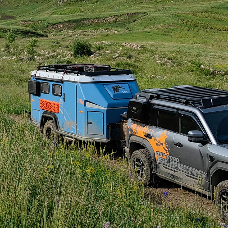Neuestes Design Off Road RV Camping Trailer mit Badezimmer CaravanRV Trailer Camper