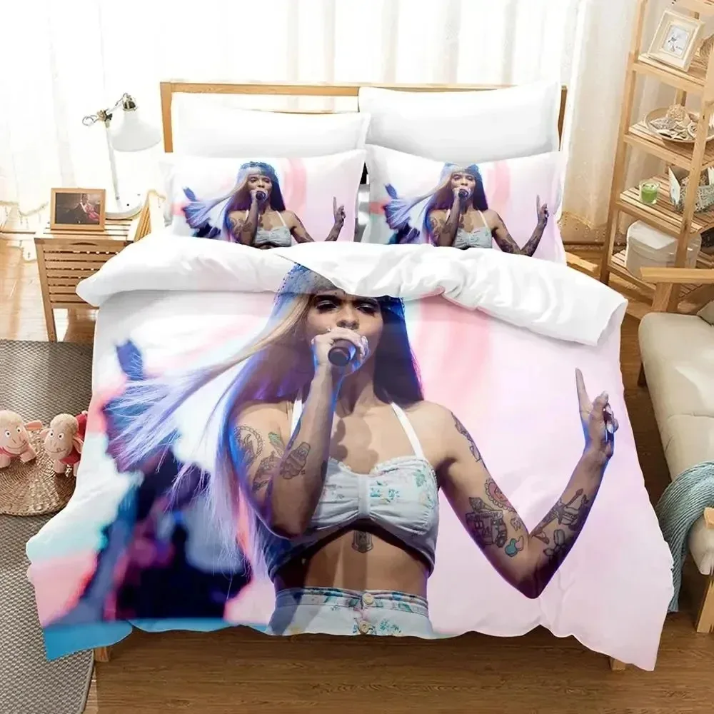 3D Print Singer M-Melanie Martinez Bedding Set Duvet Cover Bed Set Quilt Cover Pillowcase Comforter King Queen Size Boys Adult