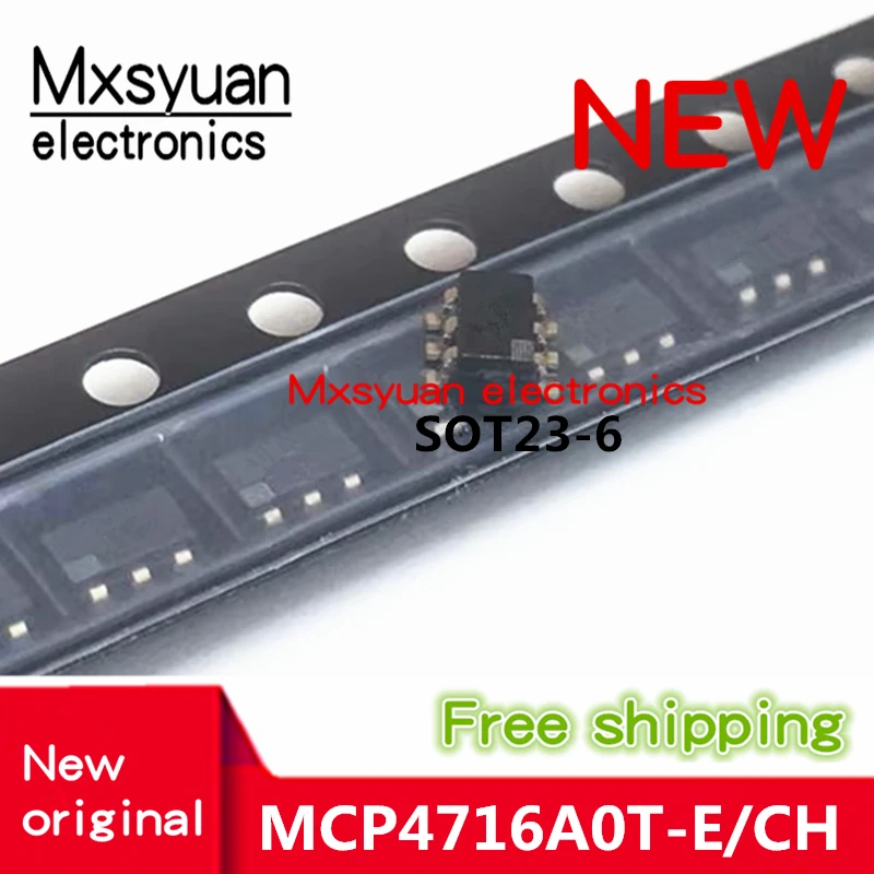 10Pcs ~ 50ชิ้น/ล็อตMCP4716A0T-E/CH MCP4716AOT-E/CH MCP4716A0T DF ** SOT23-6ใหม่เดิม