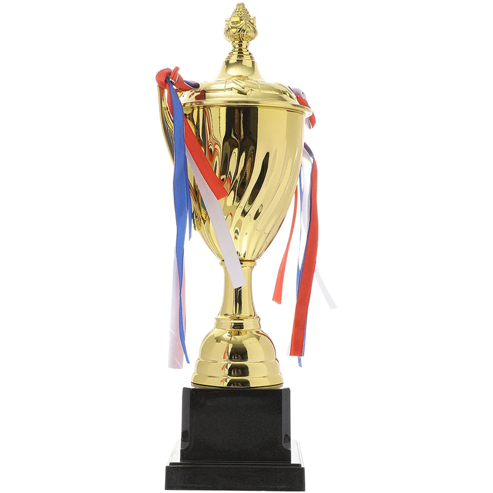 

Creative Trophy Award Trophies Tournaments Gold Decor Toy Winner for Kids Metal Child