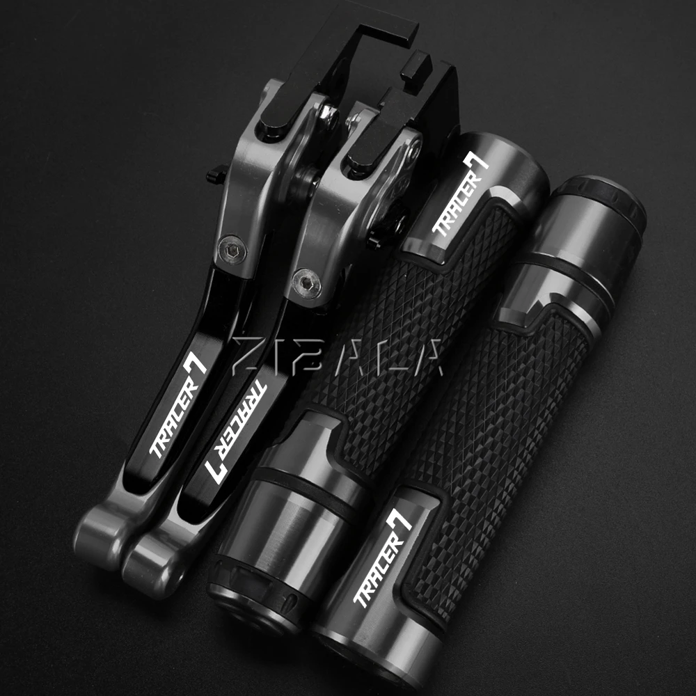 For yamaha TRACER7/GT Tracer 7 GT 2021 2022 2023 2024 2025 Motorcycle Adjustable Folding Brake Clutch Levers 22MM Handle Grips