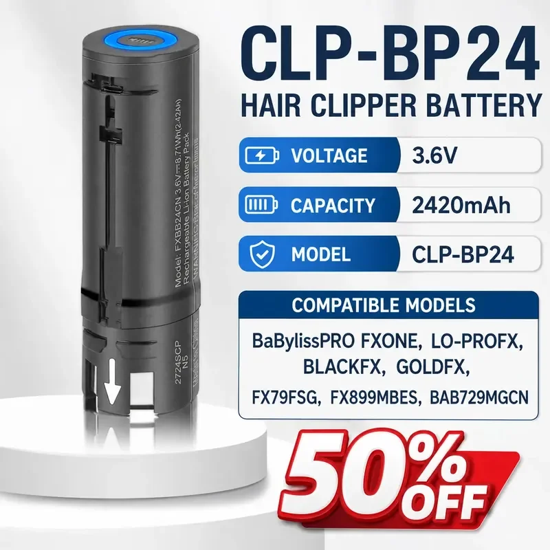 

For BaByliss Pro FXONE Shaver Battery FXBB24