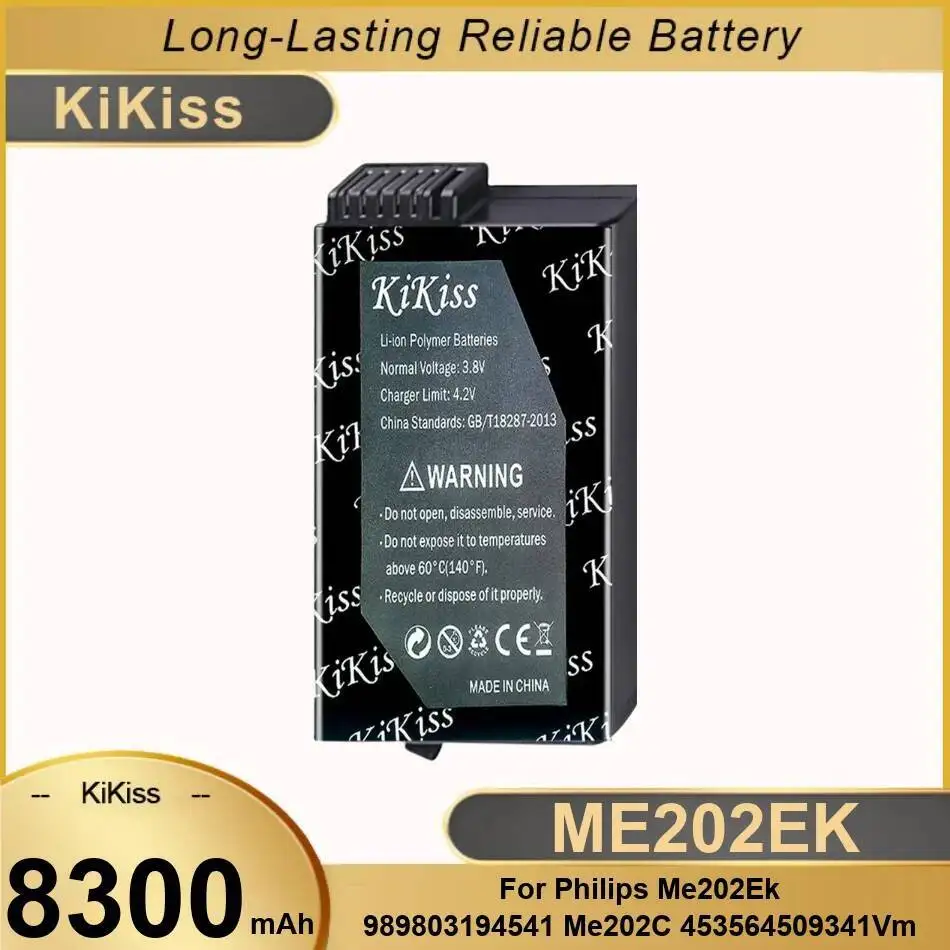 

Environmentally Friendly Mobile Phone Battery For Philips ME202EK 989803194541 ME202C 453564509341VM 8300Mah Lightweight