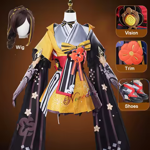 Chiori Cosplay Costume Full Set Chiori Cosplay Outfit Dress Wig Shoes Anime Game Genshin Chiori Cosplay Suit Impact Costume