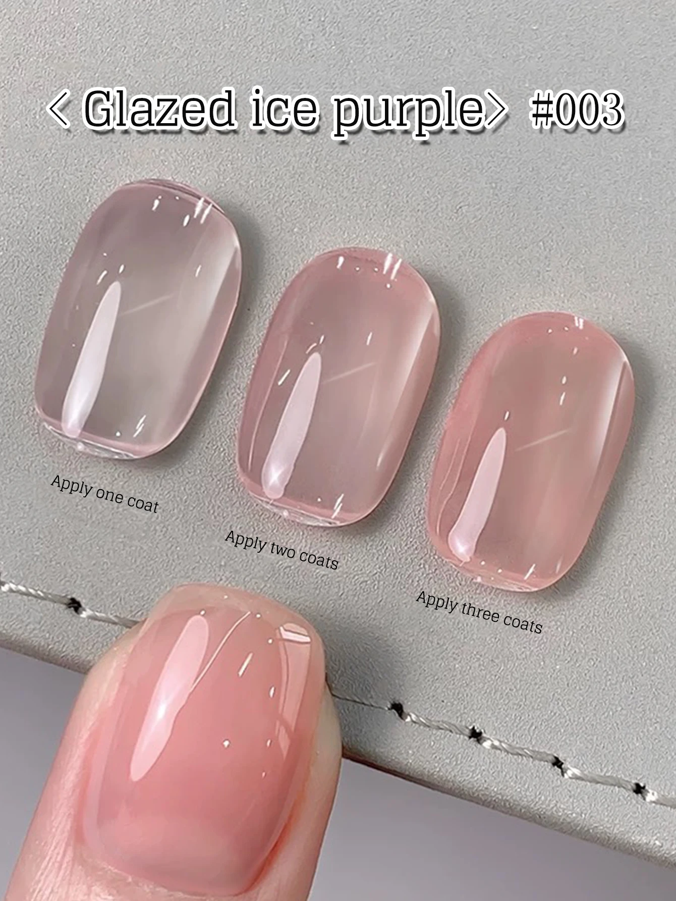 MN 1-24 قطعة 12 مللي تنوعا المياه البيضاء الجليد واضح عارية هلام طلاء الأظافر 2025 تبييض هلام اللون رغبة نقية الأظافر البيضاء واضحة #5