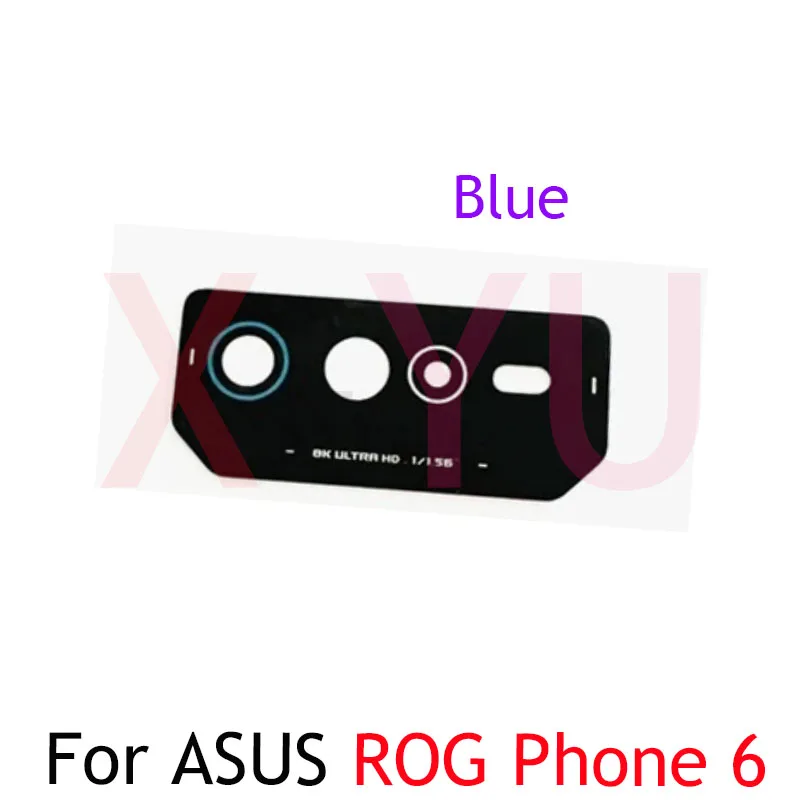 

For ASUS ROG Phone 6 Pro ROG6 Back Rear Camera Lens Glass Cover With Adhesive Sticker Repair Parts