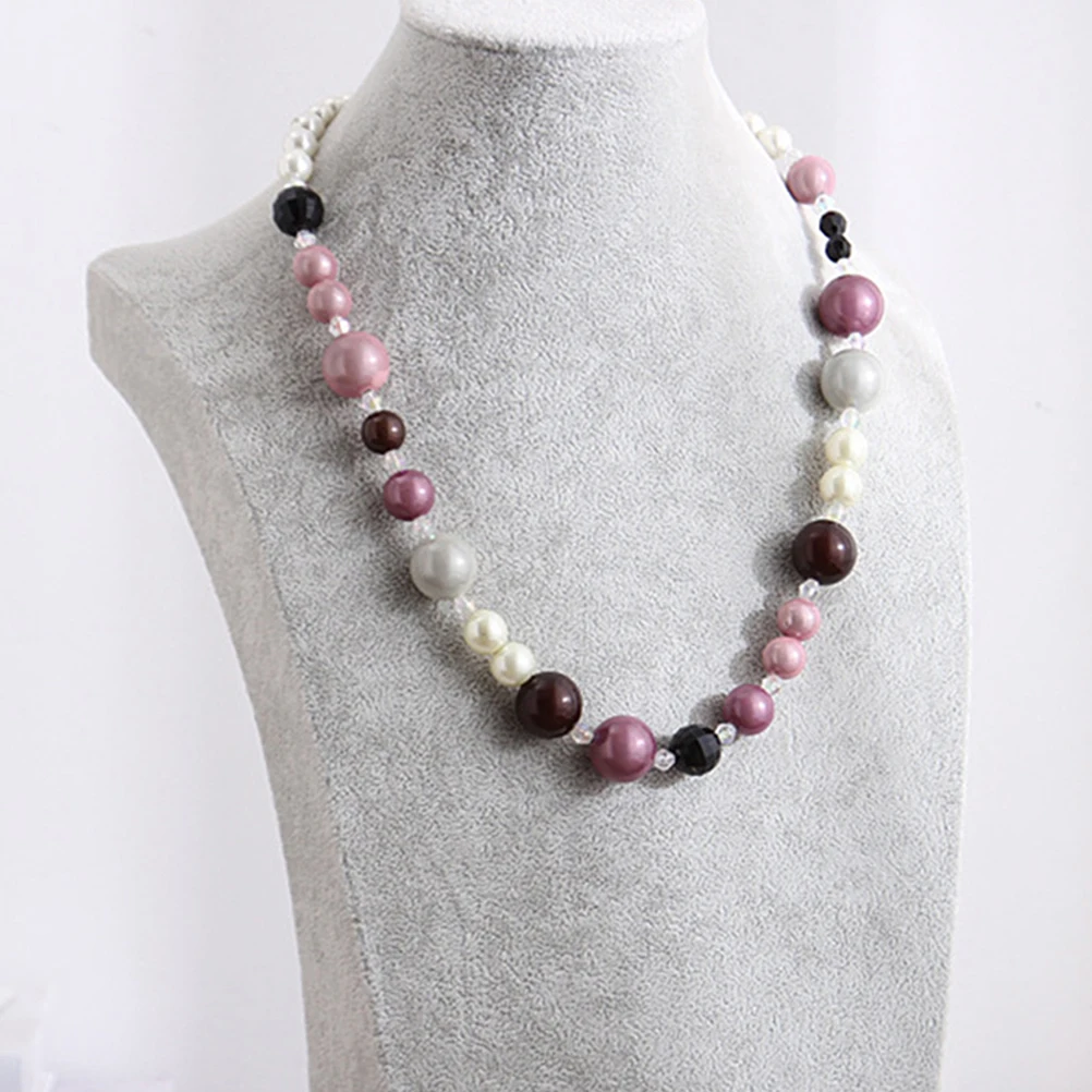 

1pc Bust Sculpture Stand Neck Necklace Stand Portrait Neck For Chic Display Rack Home Display Rack Store Decoration
