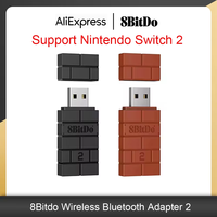8Bitdo Wireless Bluetooth USB RR Adapter for Switch Windows Mac Raspberry Pi Switch Lite NS OLED Support PS3 PS4 PS5 Controller