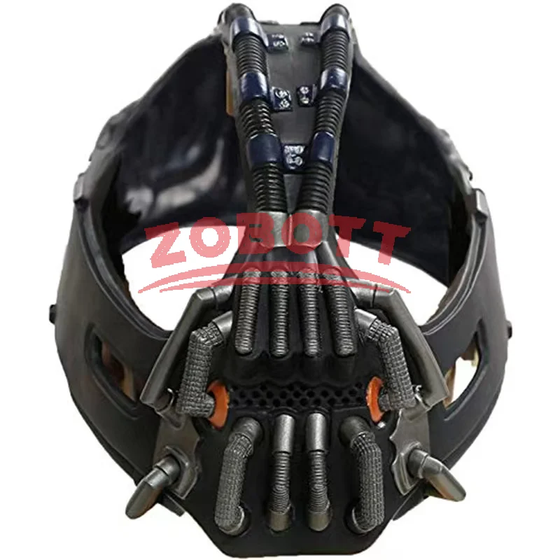 Maska Bane Bat Dark Knight Męska Horror Zabawna maska ​​lateksowa Kostium na Halloween Piłka Bane Kask