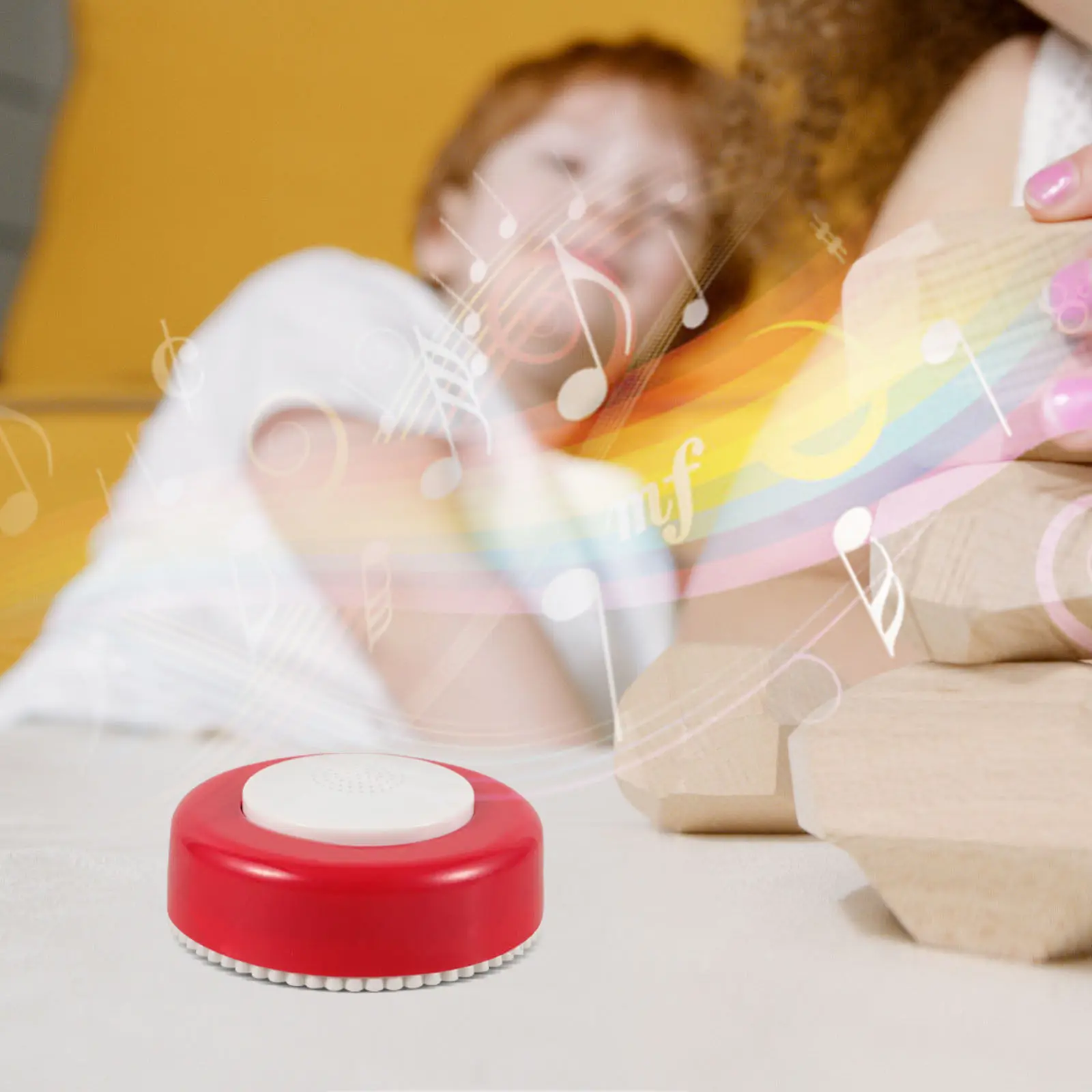 

Screaming Sheep Button Mini Portable Noise Maker Gadget for Coworkers Friends Family Jokes Present Laugh Relief Desktop Fun