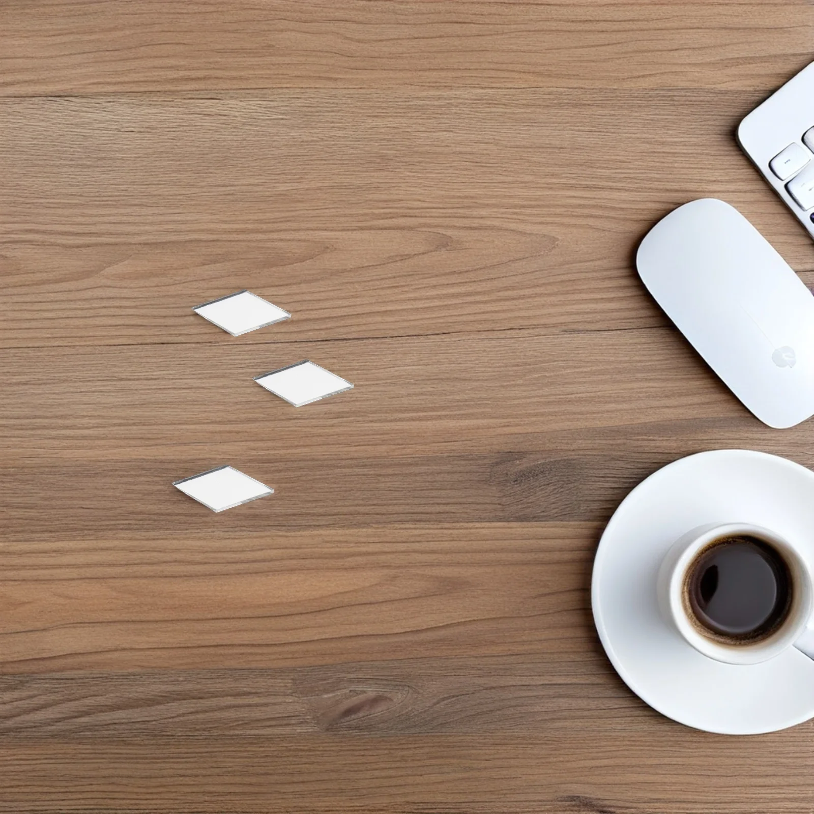 

200Pcs Peel and Stick Mirror Tiles Rhombus Design Mini Decorative Mosaics for Home Art DIY Craft Wall Upgrade Sparkling Surface