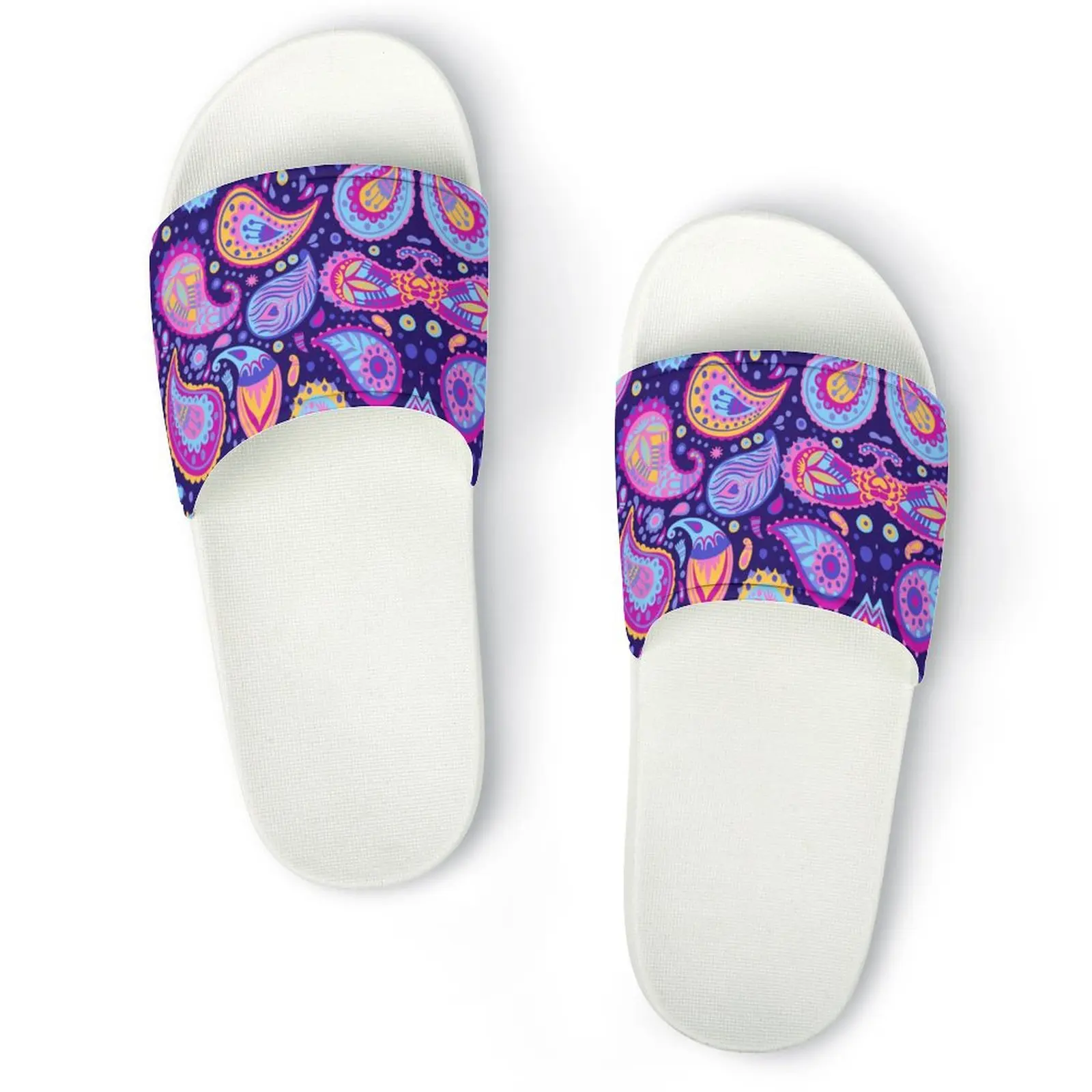 

Summer men's slippers Men's fashion flip-flops unisex household bandana shoes bathroom non-slip slippers indoor outdoor sandals