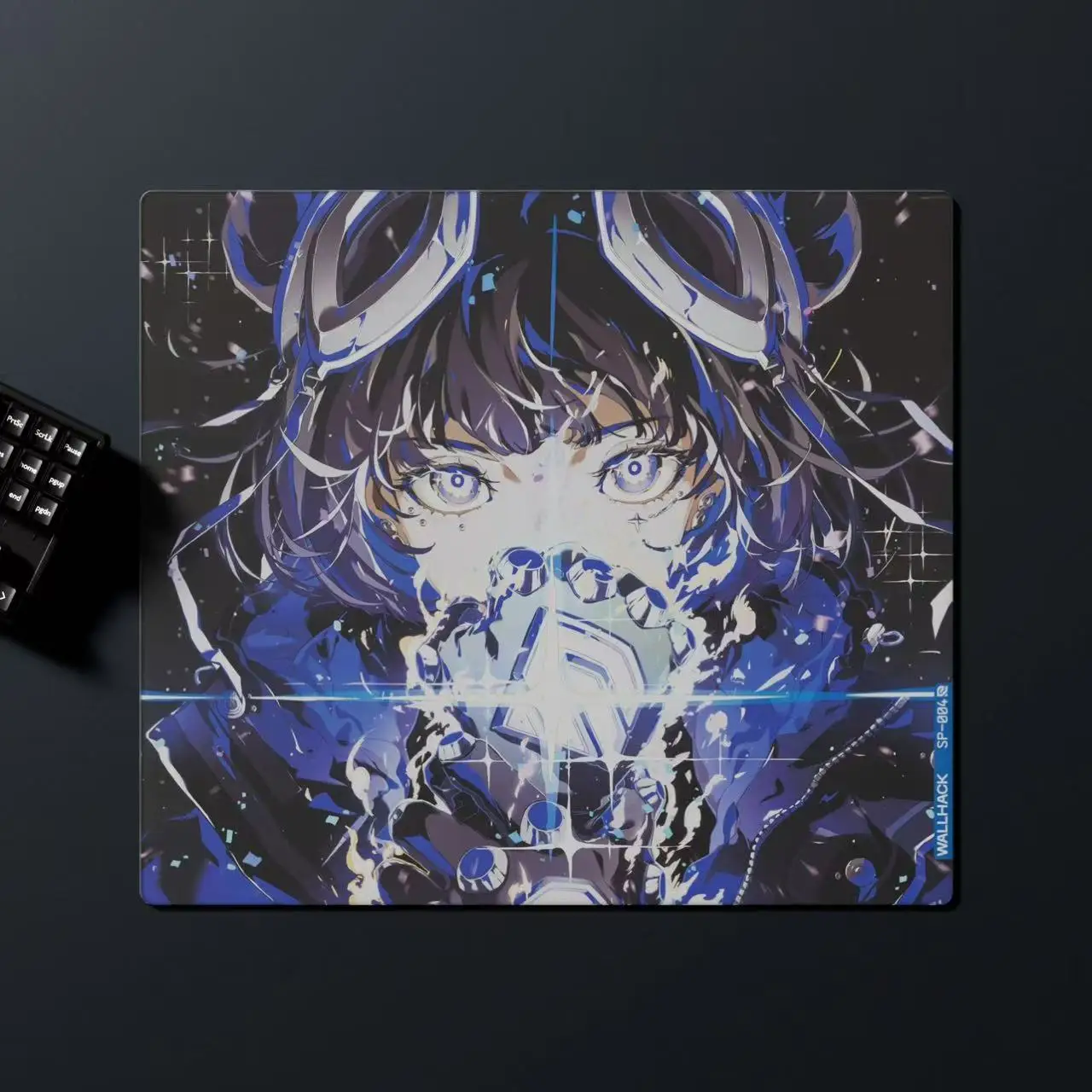 New WALLHACK 4.0 Gravity YUME Mouse Pad, Customized Glass Tempered