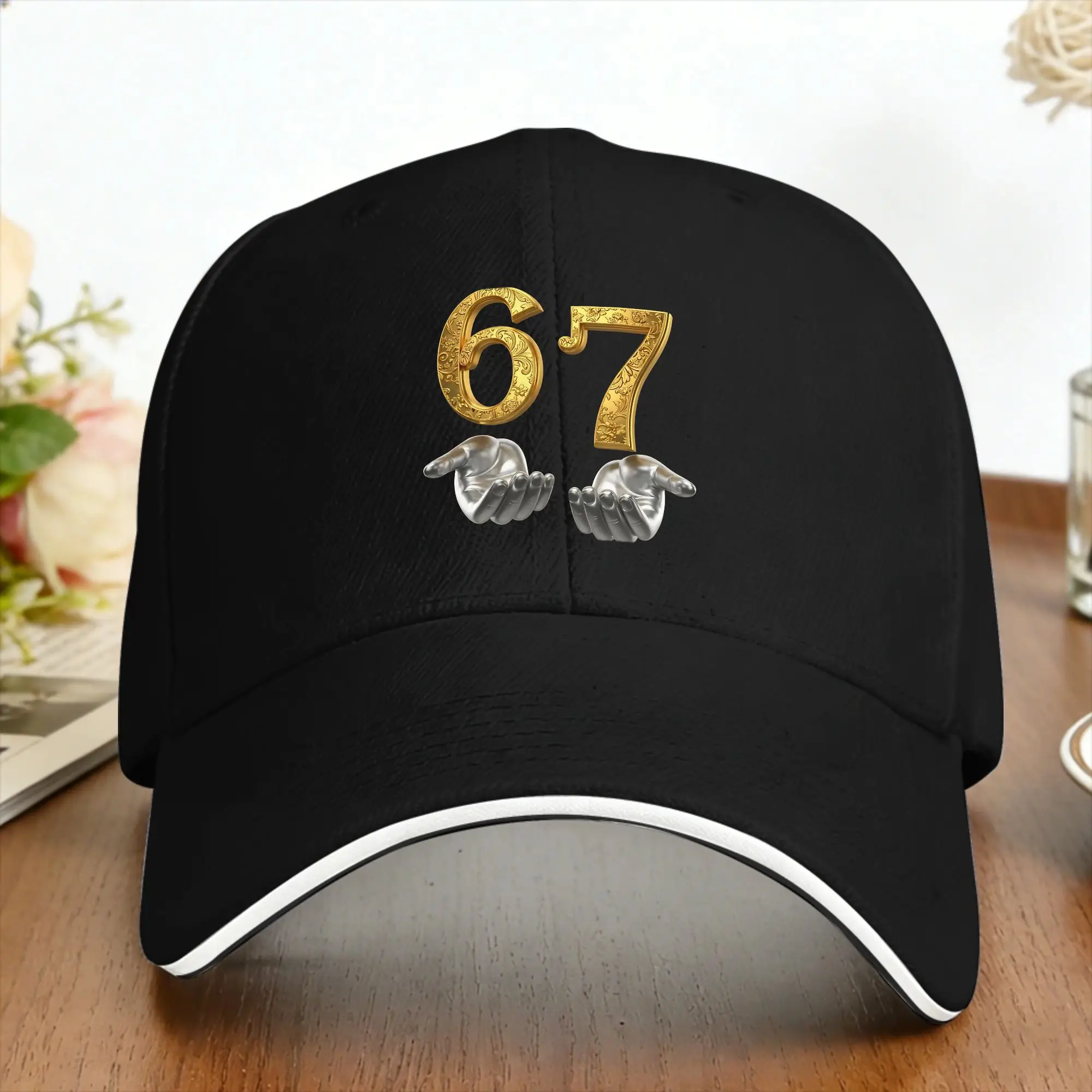 Six Seven 67 Casual Baseball Cap  Kpop Rock Trucker Hat Summer High Quality Baseball Caps