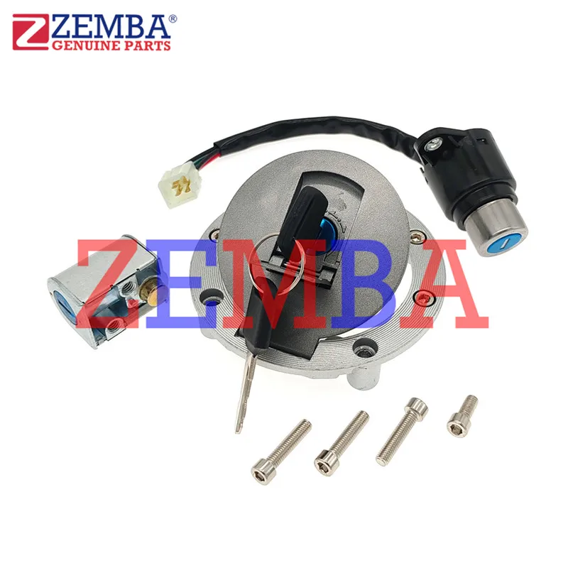LOCK SET 3 LOCKS IGNITION LOCK FUEL TANK LOCK STEERING LOCK FOR AKT AK125SL NKD125