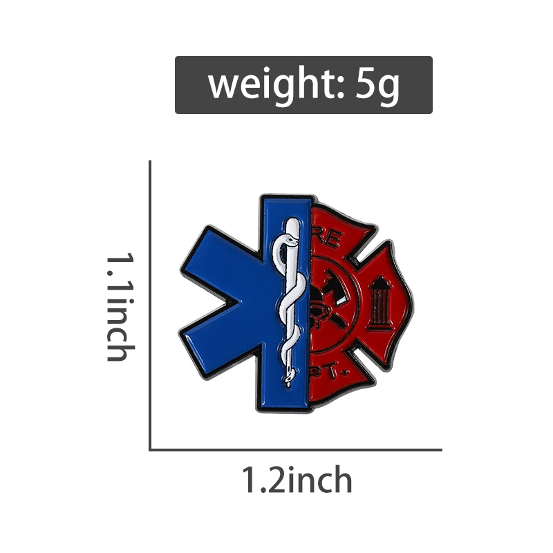 Retro Medizinische Caduceus Emaille-Anstecknadeln Medizinsymbol Flügel mit Schlangen Brosche Schmuck Geschenke für Ärzte Krankenschwestern Rucksack Revers Abzeichen – Detail 19