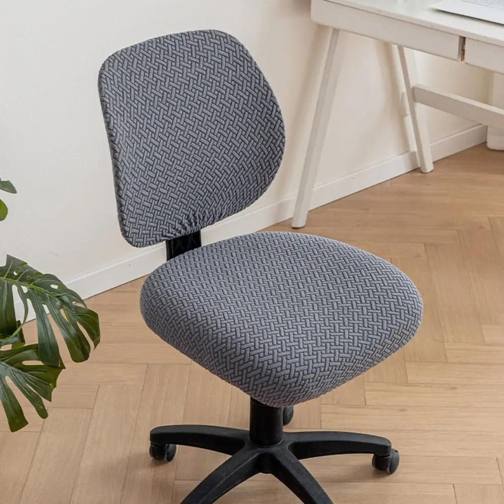 Breathable Office Chair Cover Removable Stretchable Chair Seat Slipcovers Anti-dirty Seat Cushion Cover Seat Protectors