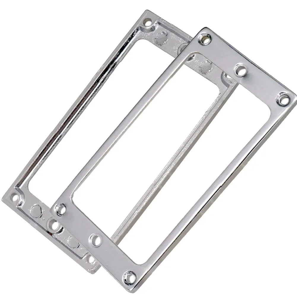 2Pcs Pickup Rings Pickup Rings 4mmx4mm Electric Guitar Frame Mounting Ring Humbucker Pickup Surround New Style