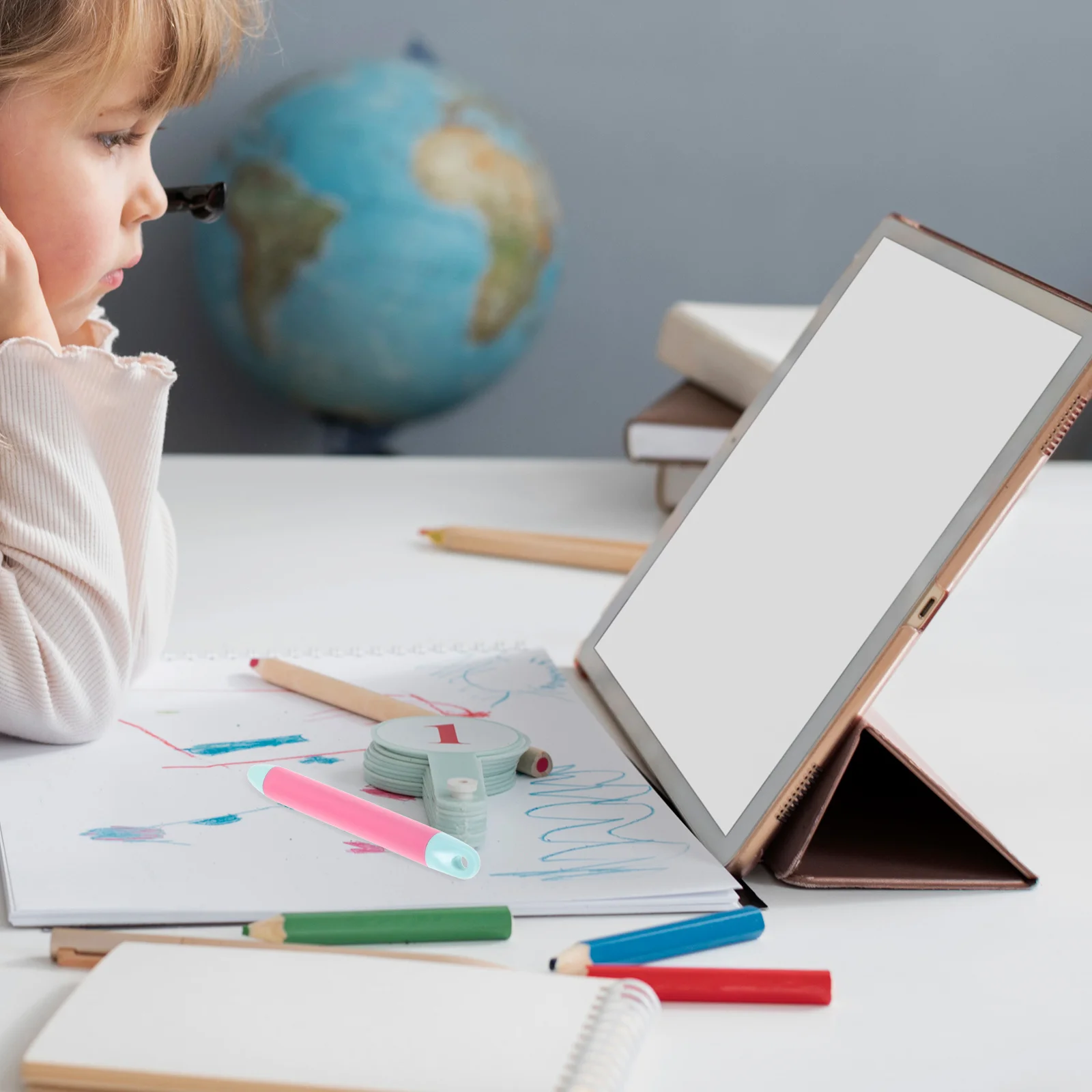 

Tablet Stylus for Capacitive Touch Screen Pen Childrens Crayon Stylus Pen for Early Education Learning Tablet Pens