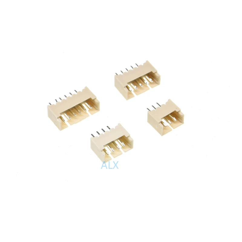 20pcs MICRO JST connector 1.25MM PITCH MALE pin header 2P/3P/4P/5P/6P/7P/8P/9P/10P/11P/12P Straight needle FOR PCB BOARD 1.25