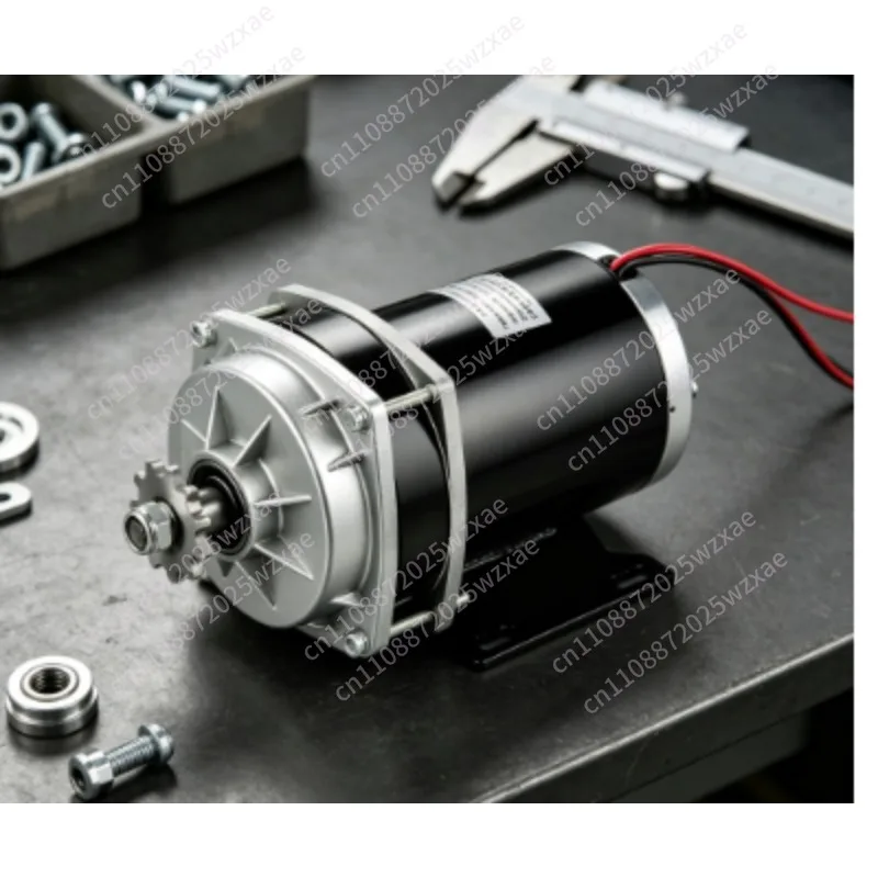1000W 48V Brushed DC Reduction Motor Fit ZY1020ZXF Spare Part For Tricycle Small  Vehicle Assembly Use