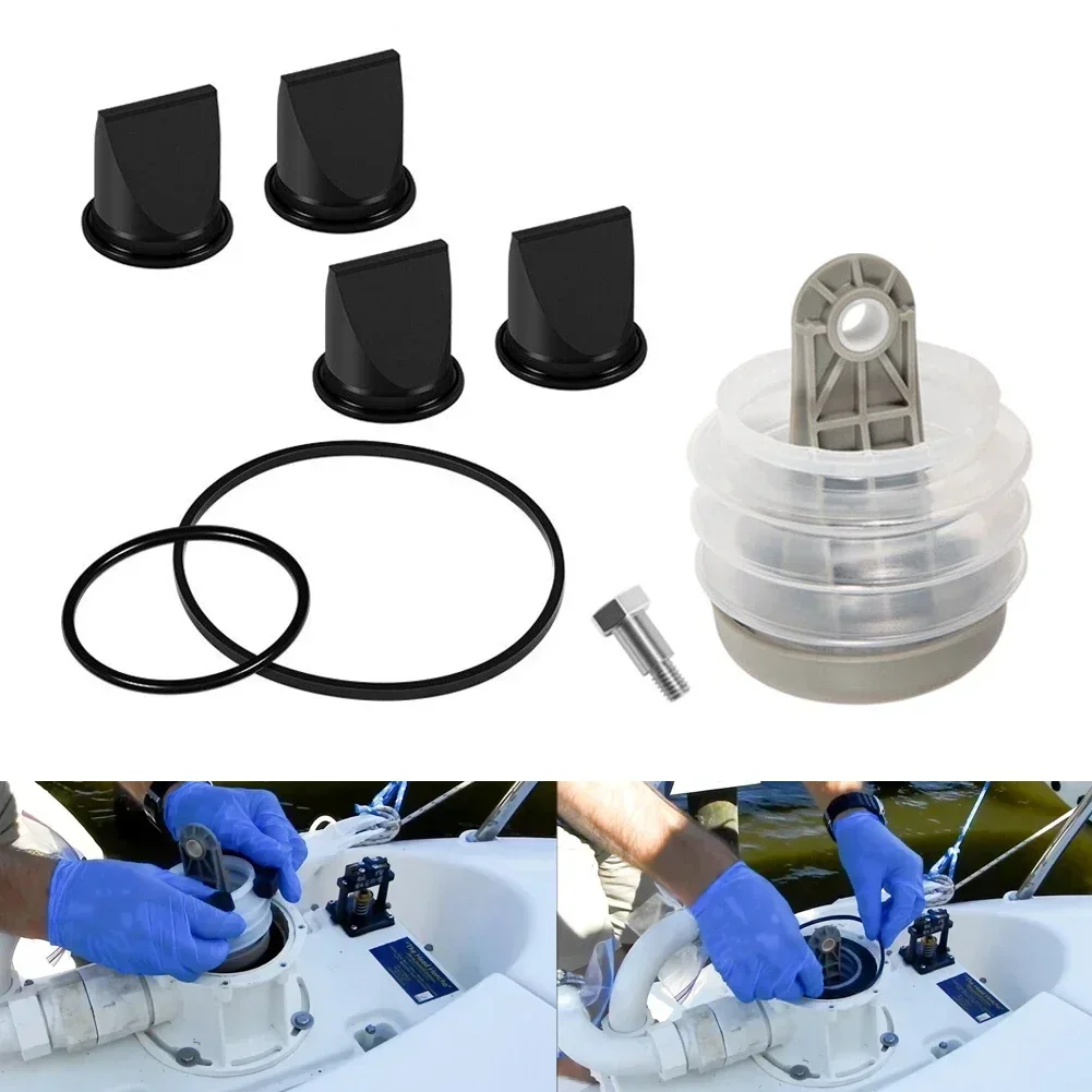 Complete Pump Bellows Replacement Kit For Dometic Sealand VG4 / VHT / S / J Series Pumps Easy Installation And Maintenance