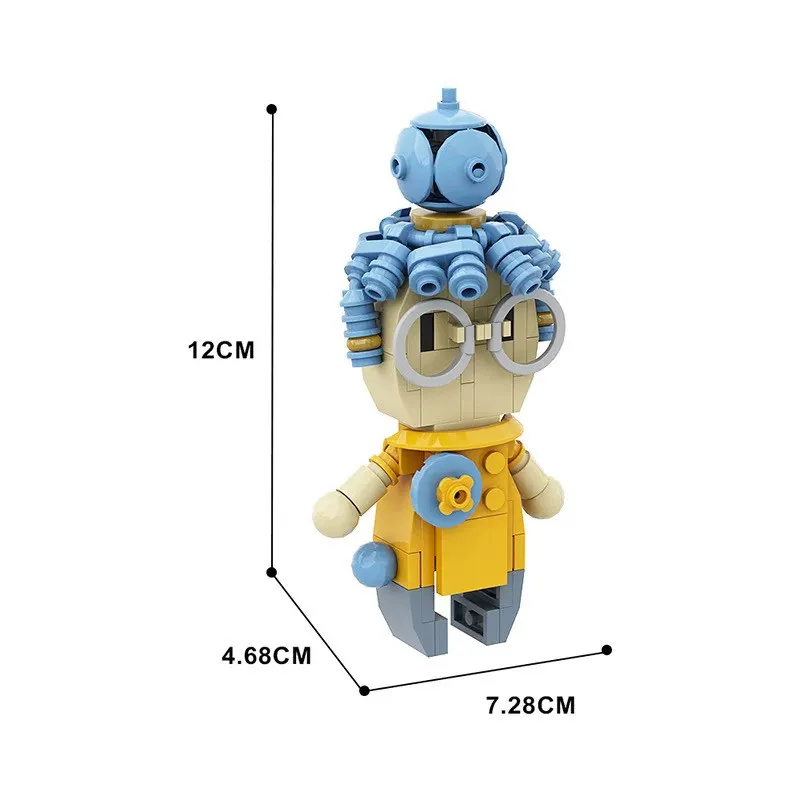 MOC Kreatives Spielcharakter-Set Cody und Xiaomei, Kombinations-Bausteinmodell, DIY-Puzzle, Bauspielzeug für Kinder, Geschenk, Dekoration. – Detail 5
