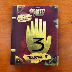 Disney Gravity Falls Journal 3 Book Action Figure Toys Birthday Gift for Kids Gravity Falls Model Figures Books Collection