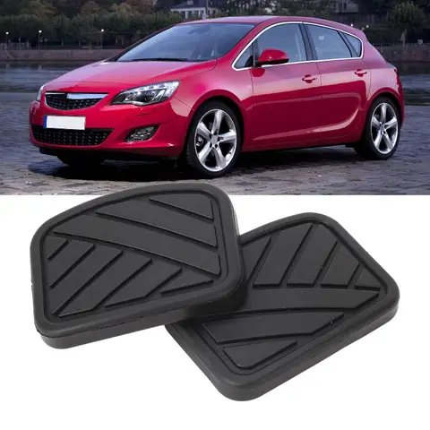 2Pcs Brake Clutch Pedal Pad Covers 49751-58J00 for Suzuki Swift SX4 Aerio Esteem Samurai Sidekick Geo Metro Tracker