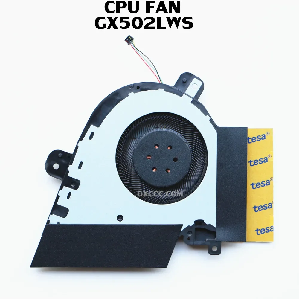 GX502 13NR02U0T02011 ل ASUS ROG Zephyrus S GX502 GX502GW GX502LWS GU502LWS مروحة تبريد وحدة المعالجة المركزية