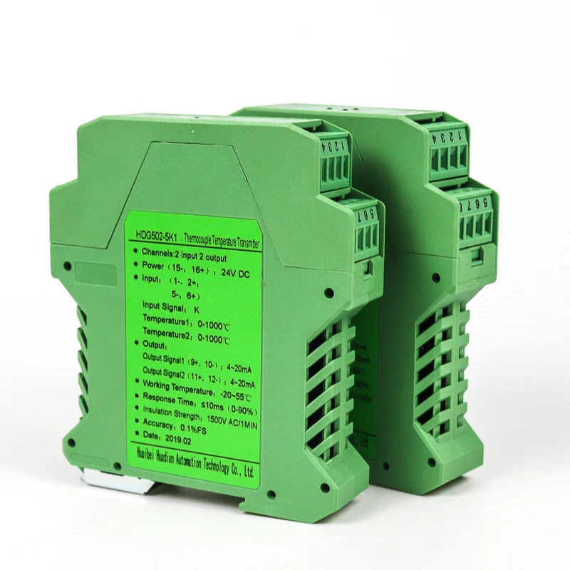 Signal isolator 1 in 2 out 4-20mA current and voltage divider transmitter module 0-20mA 0-10V 0-5V