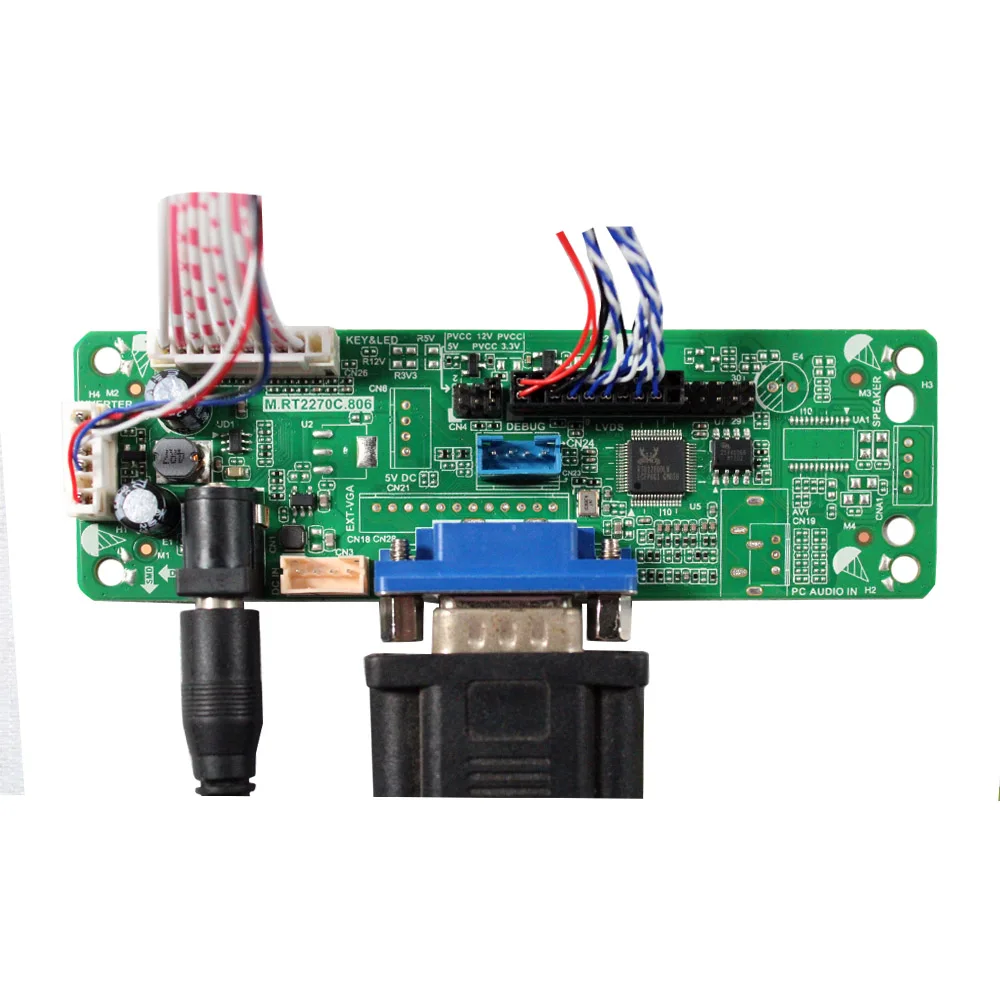 لوحة تحكم VGA ، شاشة LCD ، 7 بوصة ، 1000nit ، 1024x600 ، JH070BO20KG ، 20Pin