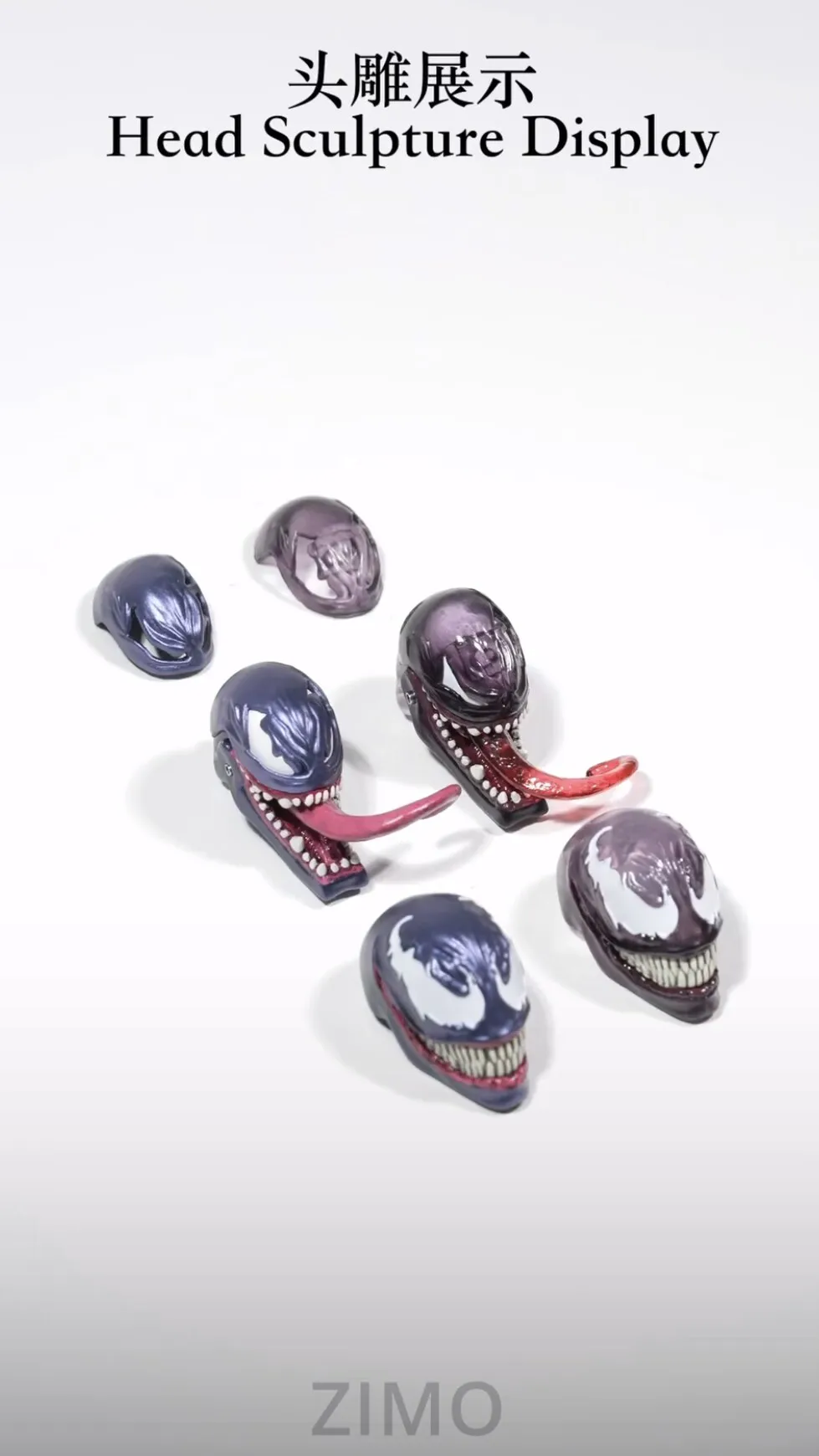 New PC Toys Black Ver Blue Ver Venom Amazing Yamaguchi Venom Black Ver Venom Solid Color Ver Venom Action Figure Gifts Toys