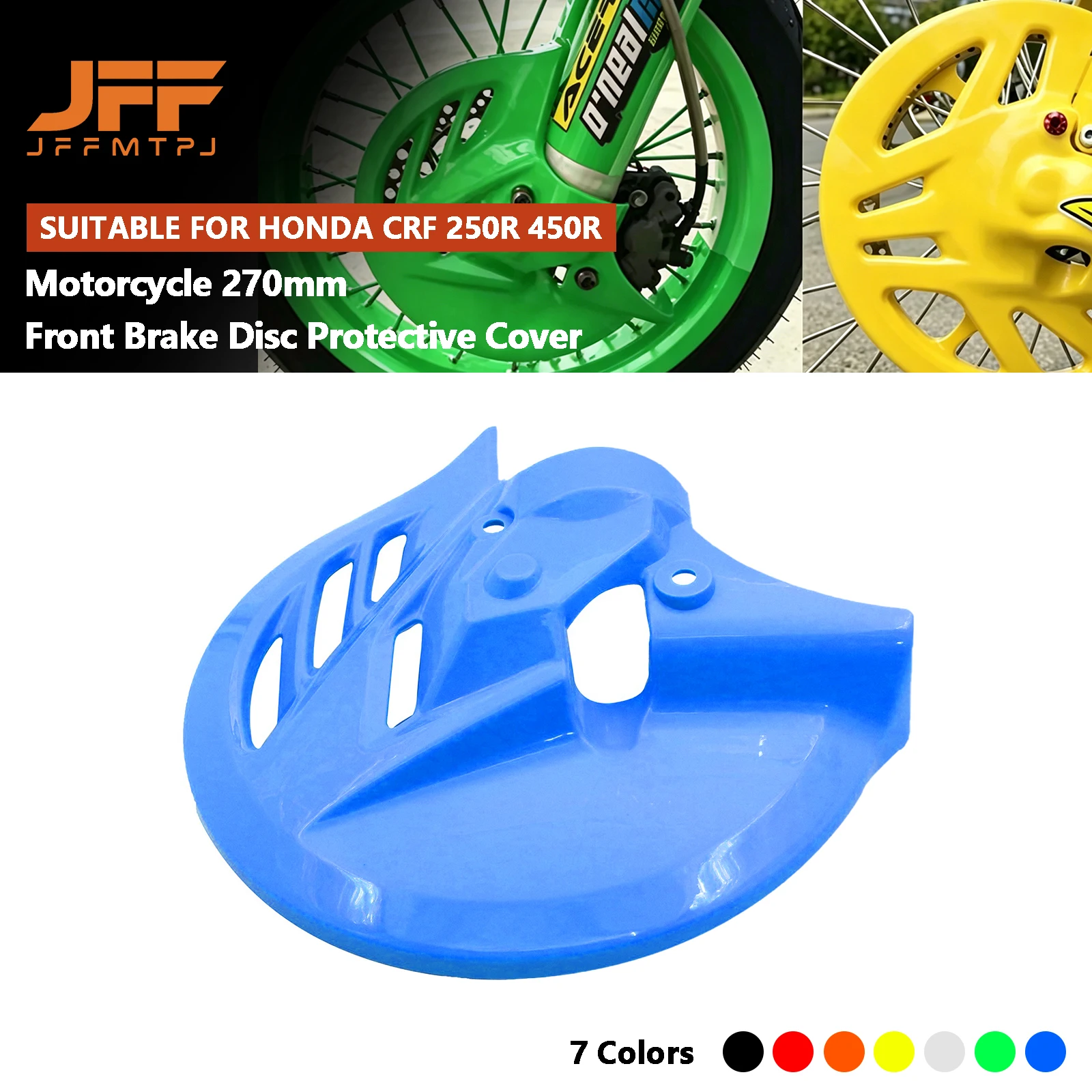 Motorcycle 270mm Front Brake Disc Protection Cover For Honda CRF 250R 450R 250RX Kayo T4 T6 250X 450L 450RWE 450RX 450X