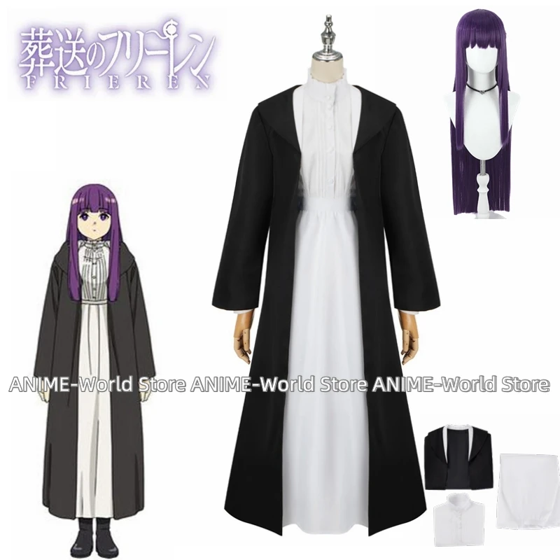 Mini dimensioni personalizzate "Anime Frieren: Beyond Journey End Sousou no Frieren felce parrucca Costume Cosplay