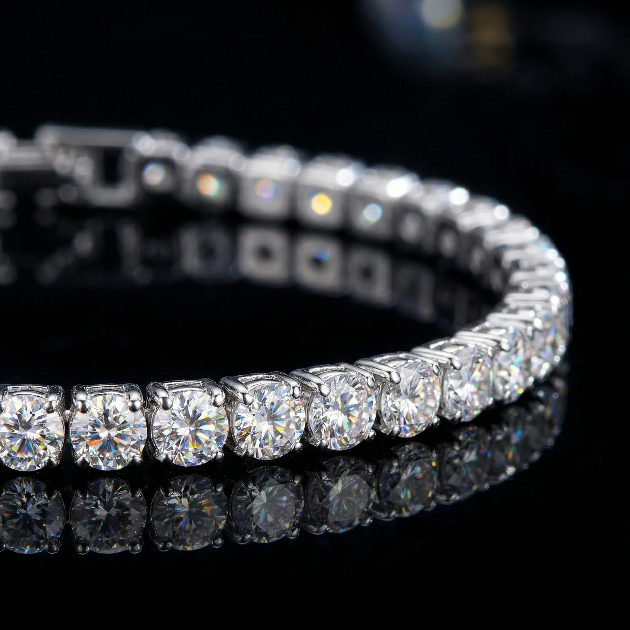 Bracelet Tennis Minimaliste de - Tennis Bracelet Cubic avis et prix
