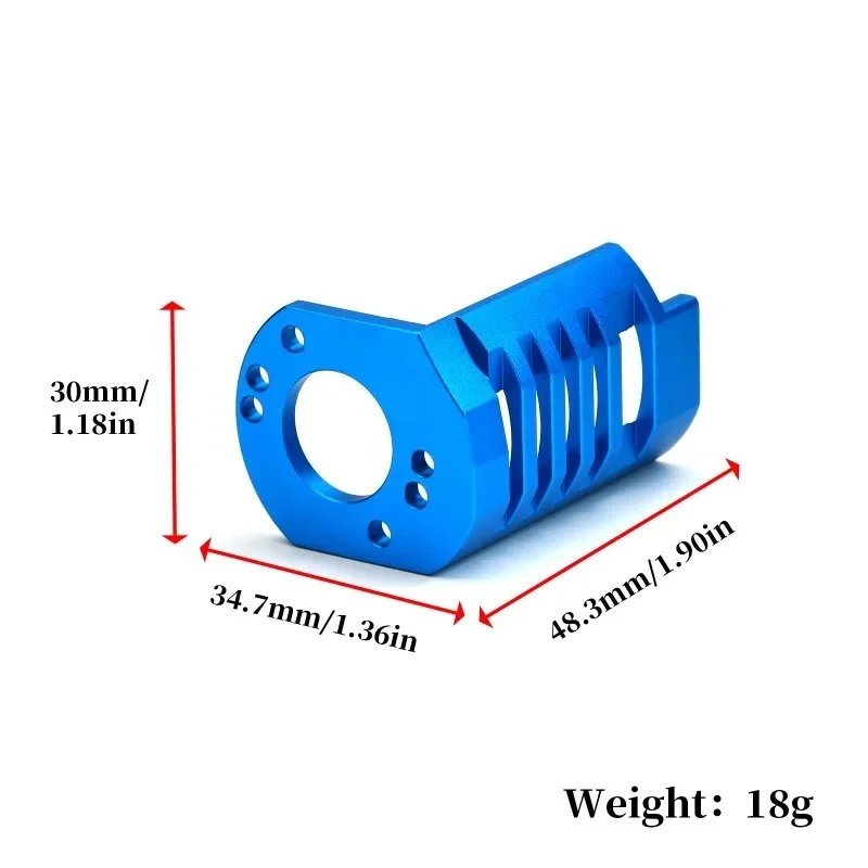 Copertura della protezione del motore in metallo 54817 per Tamiya GF-01 G6-01 WR-02 GF01 G601 WR02 RC accessori per parti di aggiornamento dell\'auto