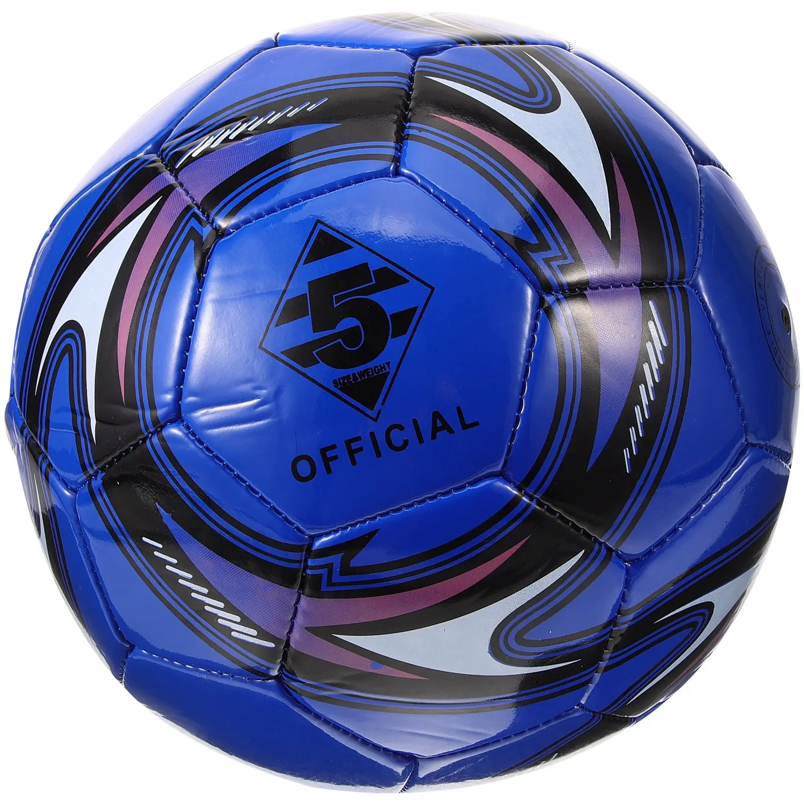 

5 Child Size 5 Foot Ball PVC Training Football Toddler Equipment Balls For Toddlers 1 3 Blue Color Youth Sports Games