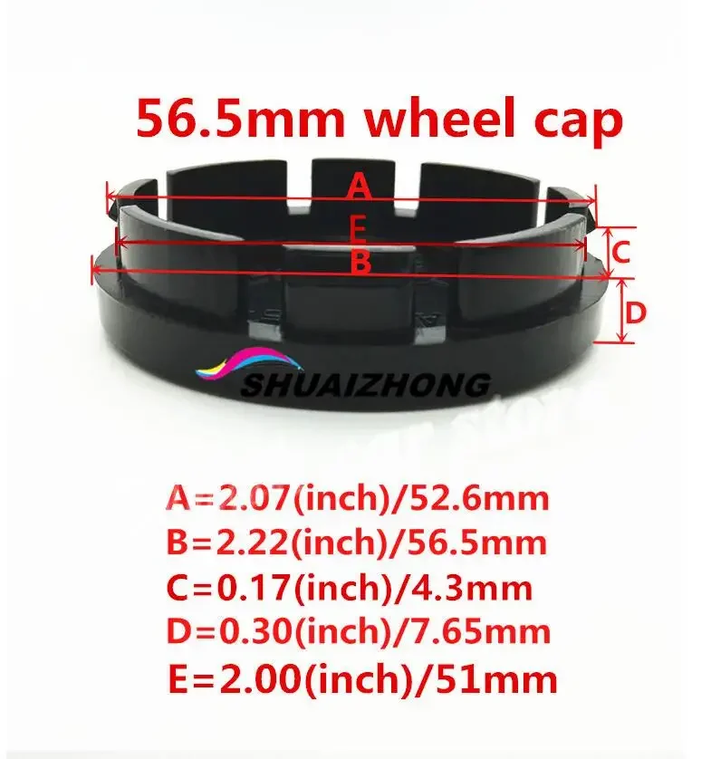 20pcs 3D 56mm 65mm For Skoda Car emblem Wheel hub Center Cap Badge covers sticker Decals Styling accessories view 5