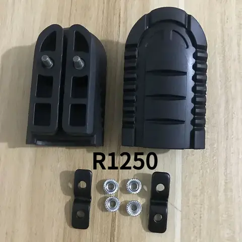 오토바이 발은 BMW R1250GS ADV R 1250 GS F650GS R1200GS R 1200 GS 용 페달 발판 고무에 달려 있습니다. 오토바이 발은 BMW R1250GS ADV R 1250 GS F650GS R1200GS R 1200 GS 용 페달 발판 고무에 달려 있습니다.