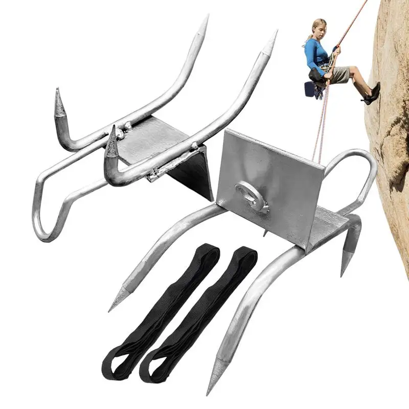 Tree Climbing Spikes Portable Cat Claw Tool Safety Rack Pedal Multipurpose Equipment Anti-Slip For Sports Working Fruit Picking