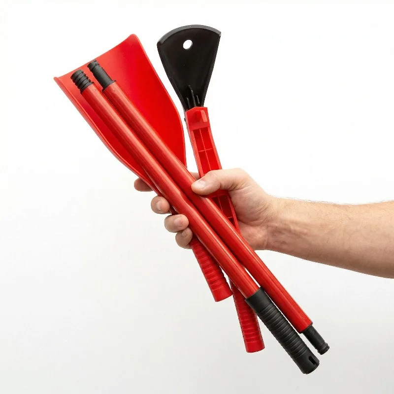 Scoop Cleaning Roof Tool  Splicing Pole Dirt Debris Remove Eaves Garden Leaf Gutter Spoon Shovel