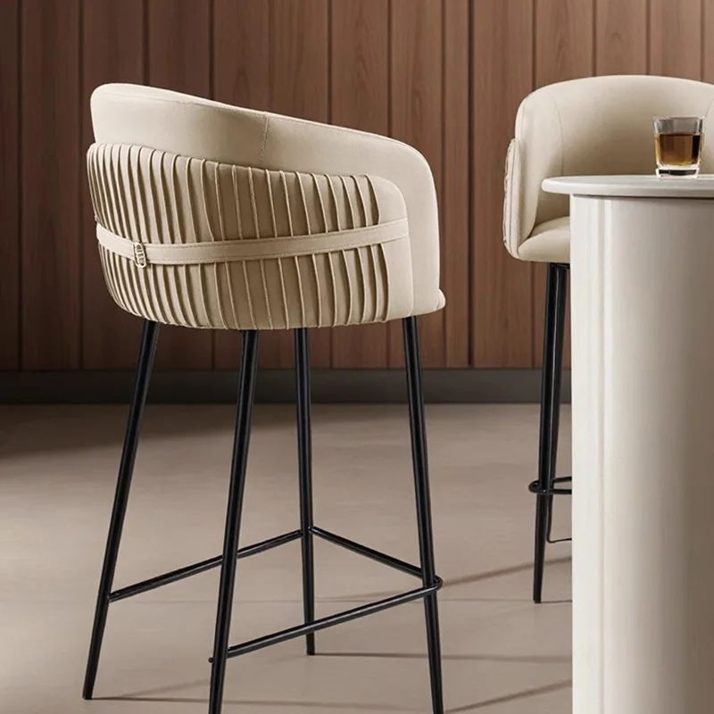 Tabourets de Bar confortables de luxe, chaises de Bar esthétiques d'ordinateur de styliste pour Restaurant, chambre à coucher nordique, meubles de Suite de salon Banqueta