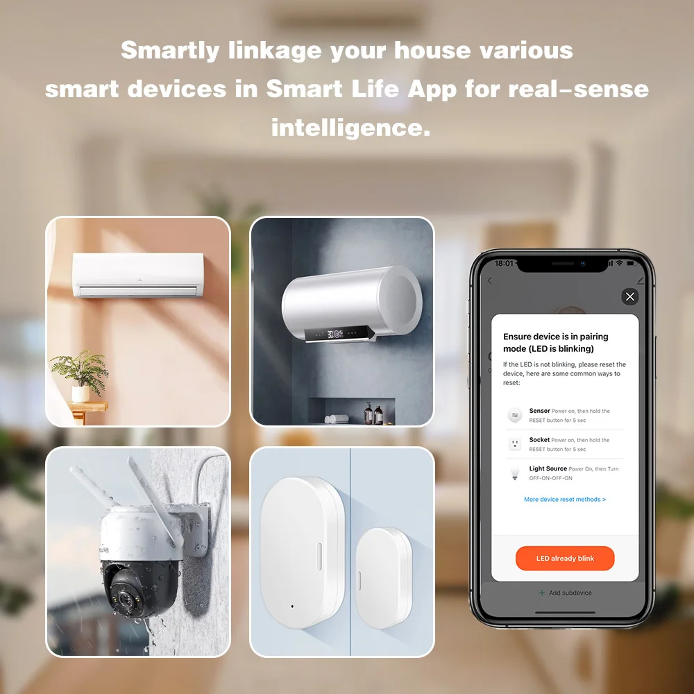 Tuya Zigbee Hub Gateway Multifunction Zigbee 3.0 Bluetooth Gateway Smart Life App Control Smart Home Bridge For Alexa Echo