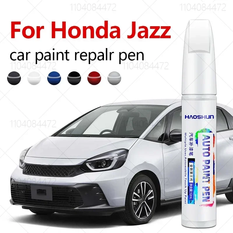 For Honda Jazz 2001-2025 GD GE GK GN Paint Repair Pen Touch Up Scratch Remover DIY Auto Accessories Black White Silver Gray Blue