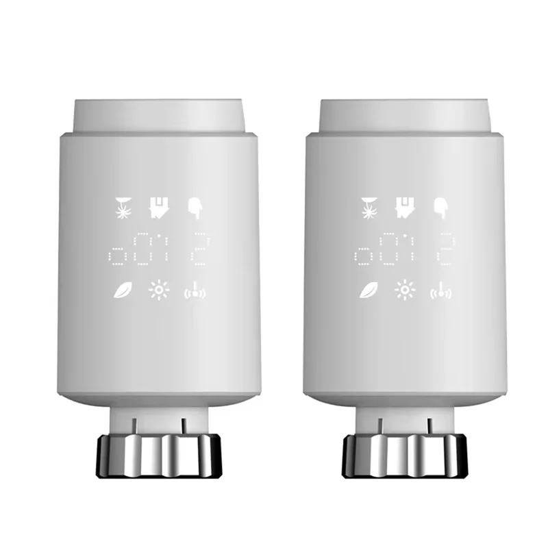 M13ktuya Zigbee Thermostatic Radiator Valve Smart TRV Thermostat Radiator Programmable Temperature Controller