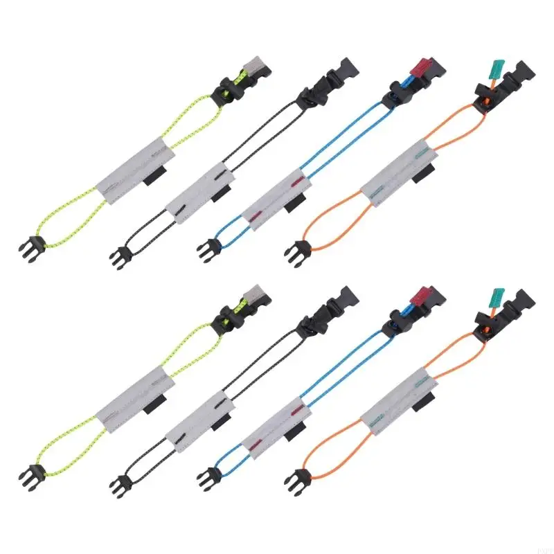 PXPF Elastic Cord with Adjustable Cord Lock High Visibility Reflective Biking Strap