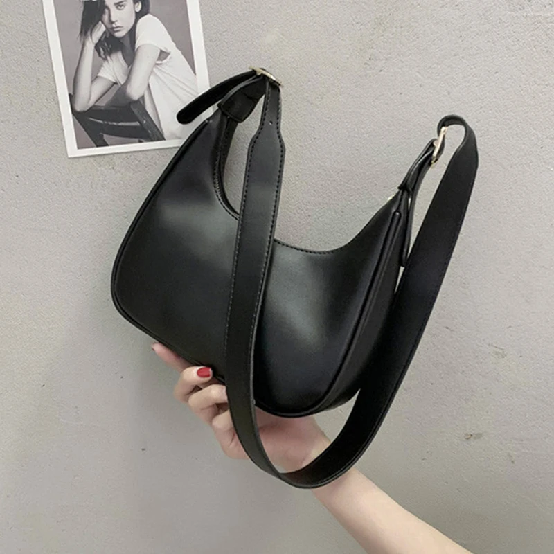 PU Leather Shoulder Messenger Bag Women Causal Luxury Handbags and Purse Female Designer Hobos Bag Small Brand Crossbody Bags