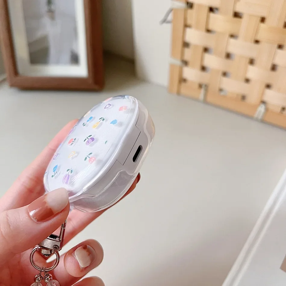 Чехол для xiaomi Redmi Buds 4 Lite, цветной цветочный прозрачный Силиконовый ТПУ чехол для наушников redmi buds4 lite, чехол coque